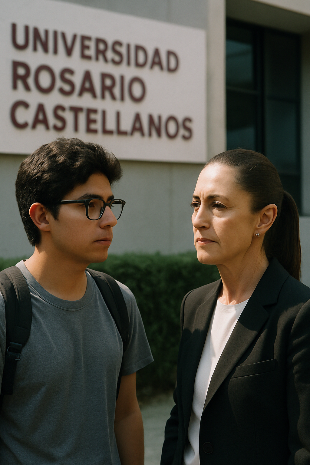 Sheinbaum anuncia becas de transporte para estudiantes de la Universidad Rosario Castellanos