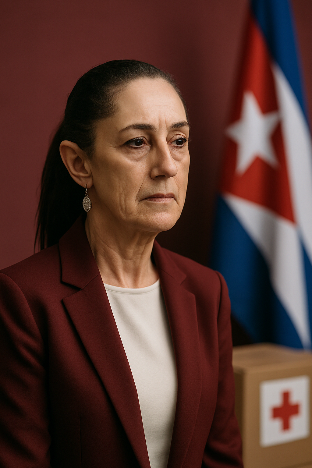 Sheinbaum niega haber tratado envío de petróleo a Cuba con Trump y anuncia ayuda humanitaria