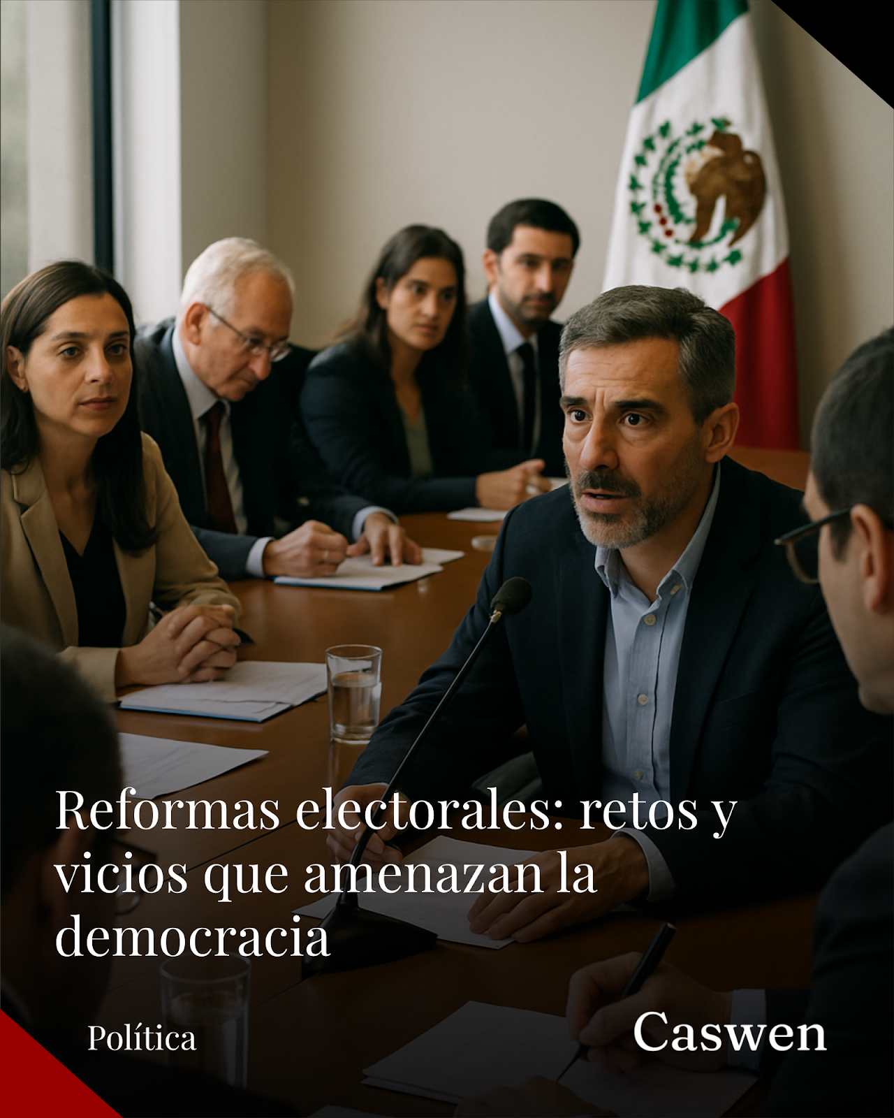 Análisis critica los vicios y retos del actual debate sobre la reforma electoral en México