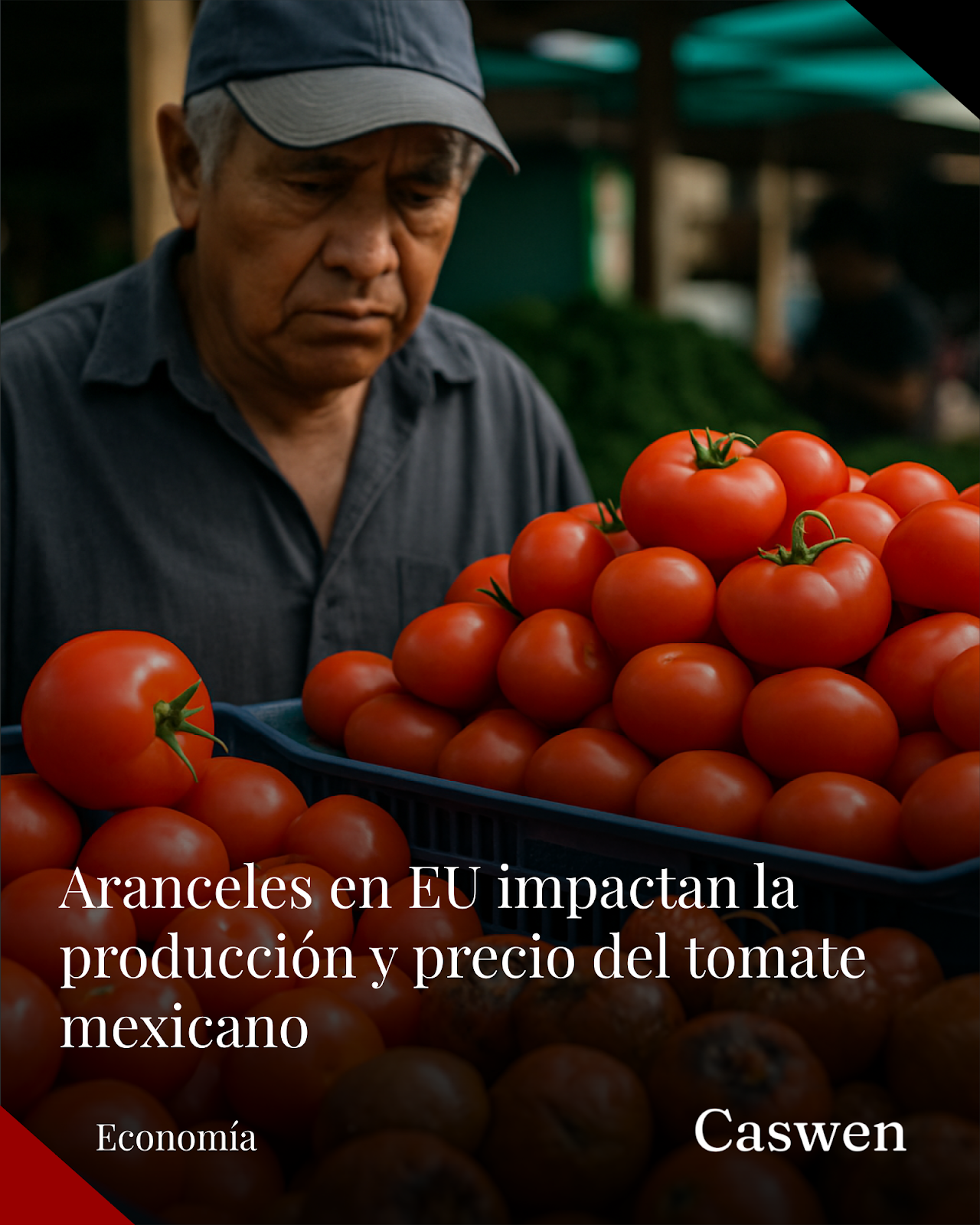 Aranceles de EU reducen cultivo de tomate mexicano y elevan precios en ese país