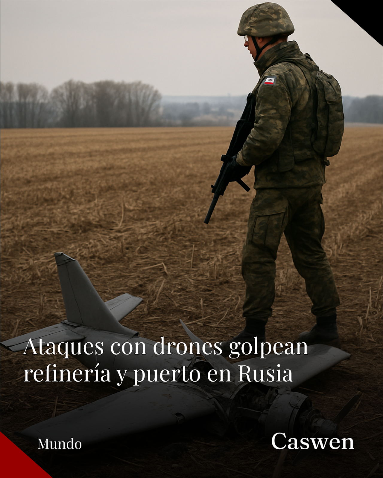Ataques con drones golpean refinería y puerto en Rusia; Ucrania sufre bombardeos masivos