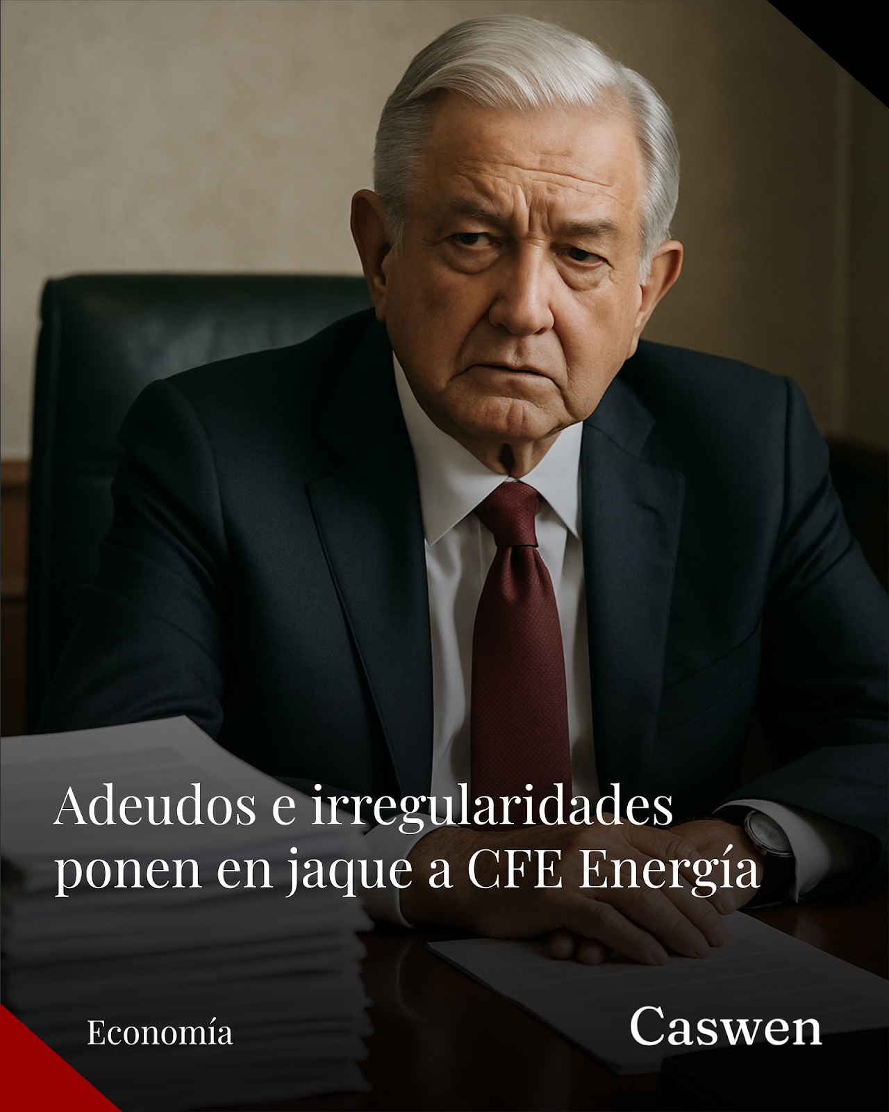 Auditoría expone adeudos e irregularidades en CFE Energía