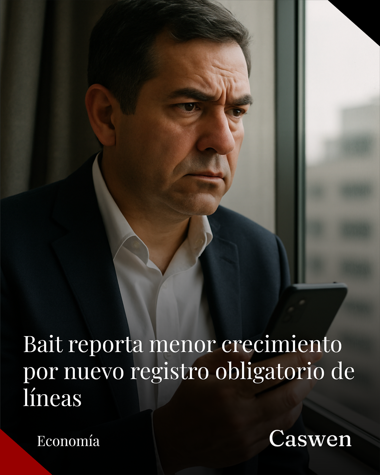 Bait reporta menor crecimiento por nueva regulación de registro telefónico