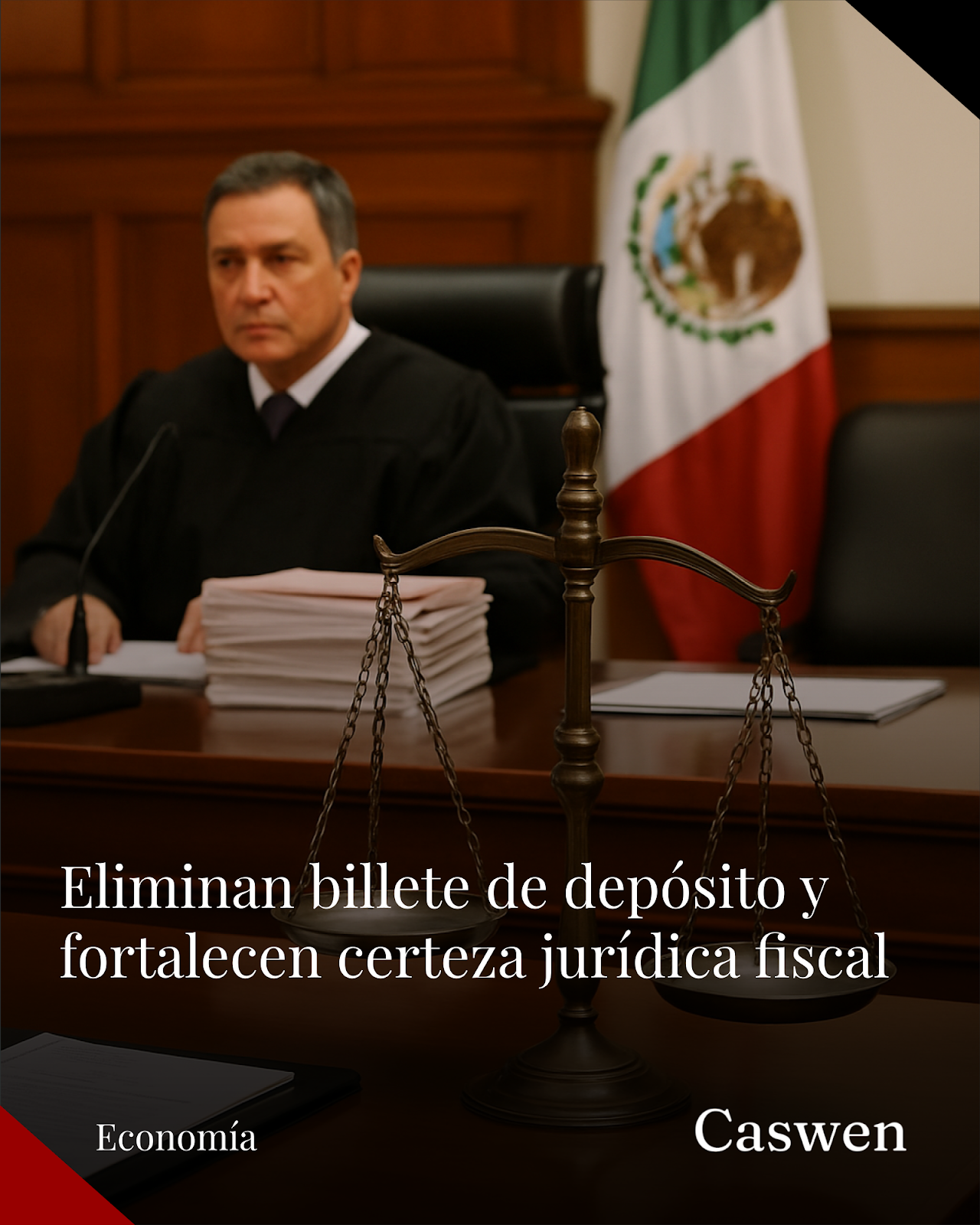 Coparmex destaca certeza jurídica con eliminación del billete de depósito fiscal