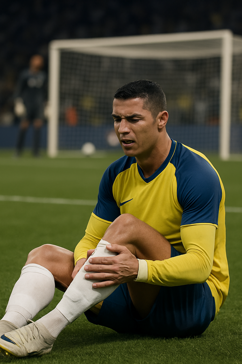 Cristiano Ronaldo falla penal y se lesiona en triunfo de Al Nassr