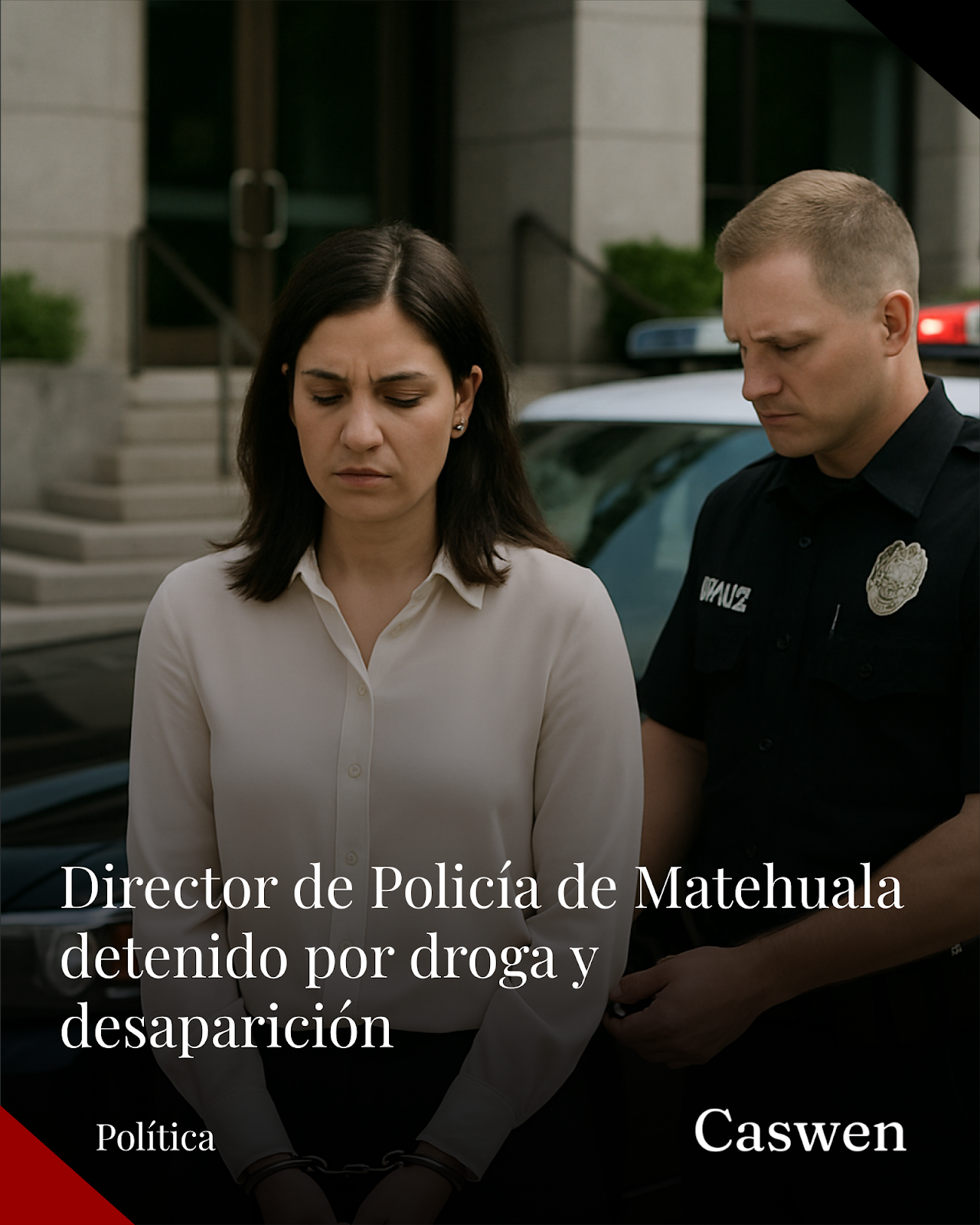 Detienen a director de Policía de Matehuala por posesión de droga y vínculos con desaparición
