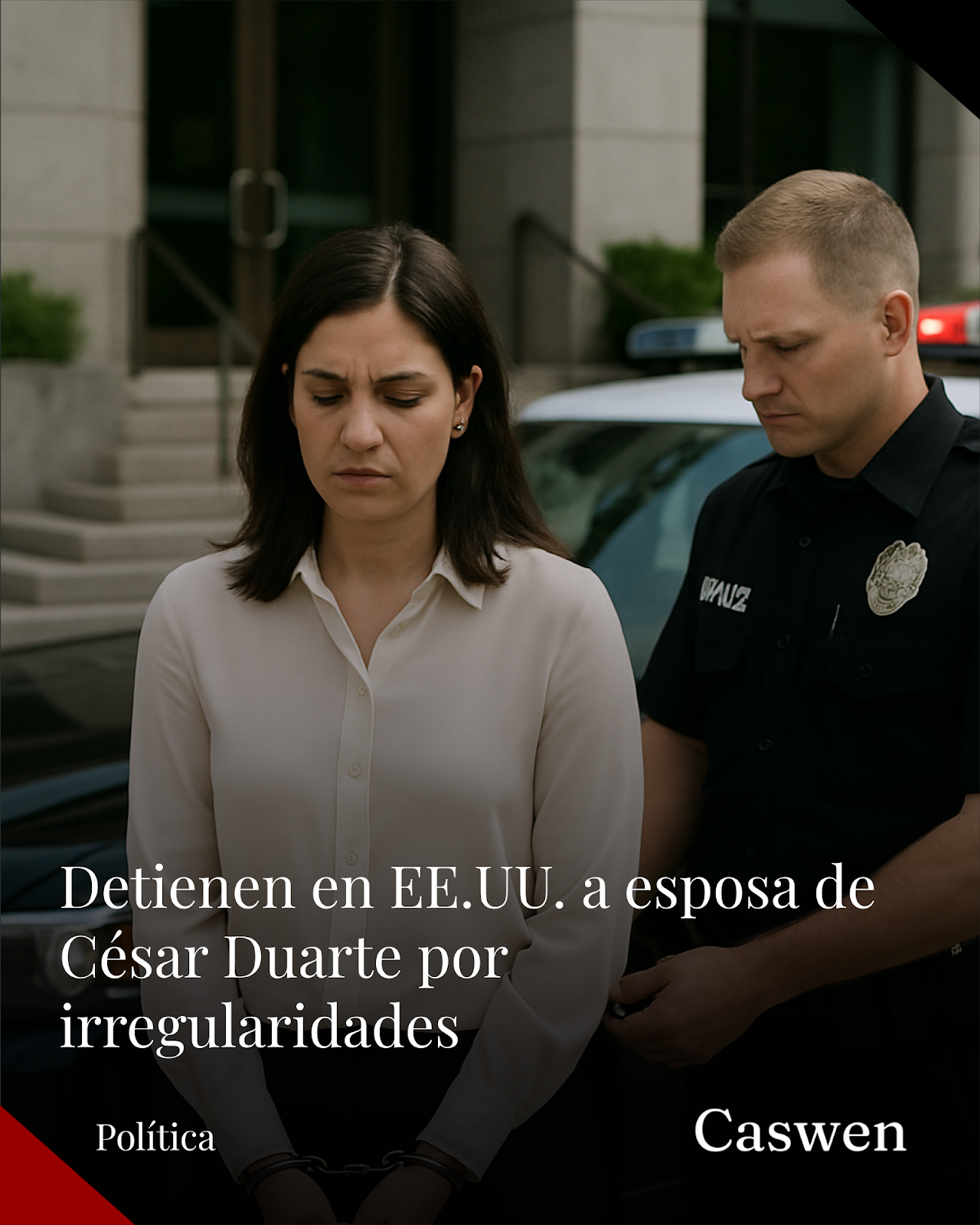 Detienen en EE. UU. a Bertha Olga Gómez, esposa del exgobernador César Duarte