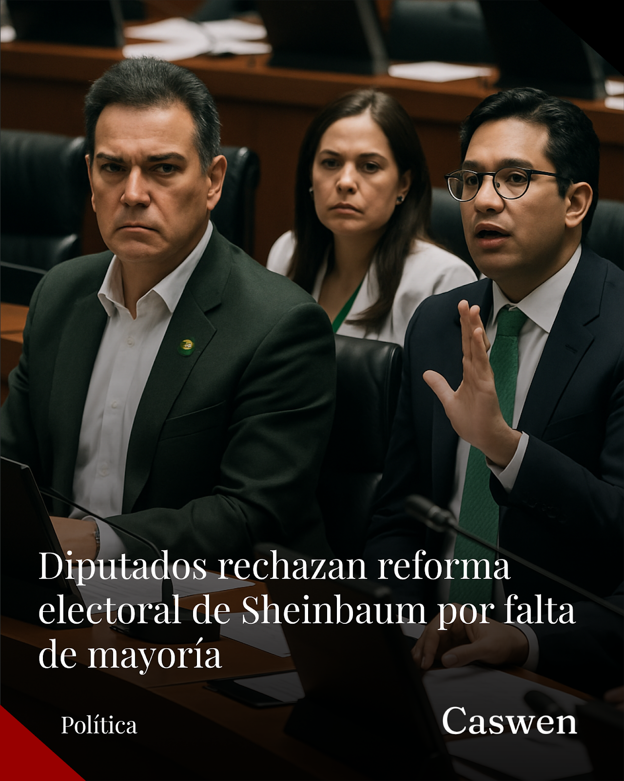 Diputados rechazan reforma electoral de Claudia Sheinbaum por falta de mayoría calificada