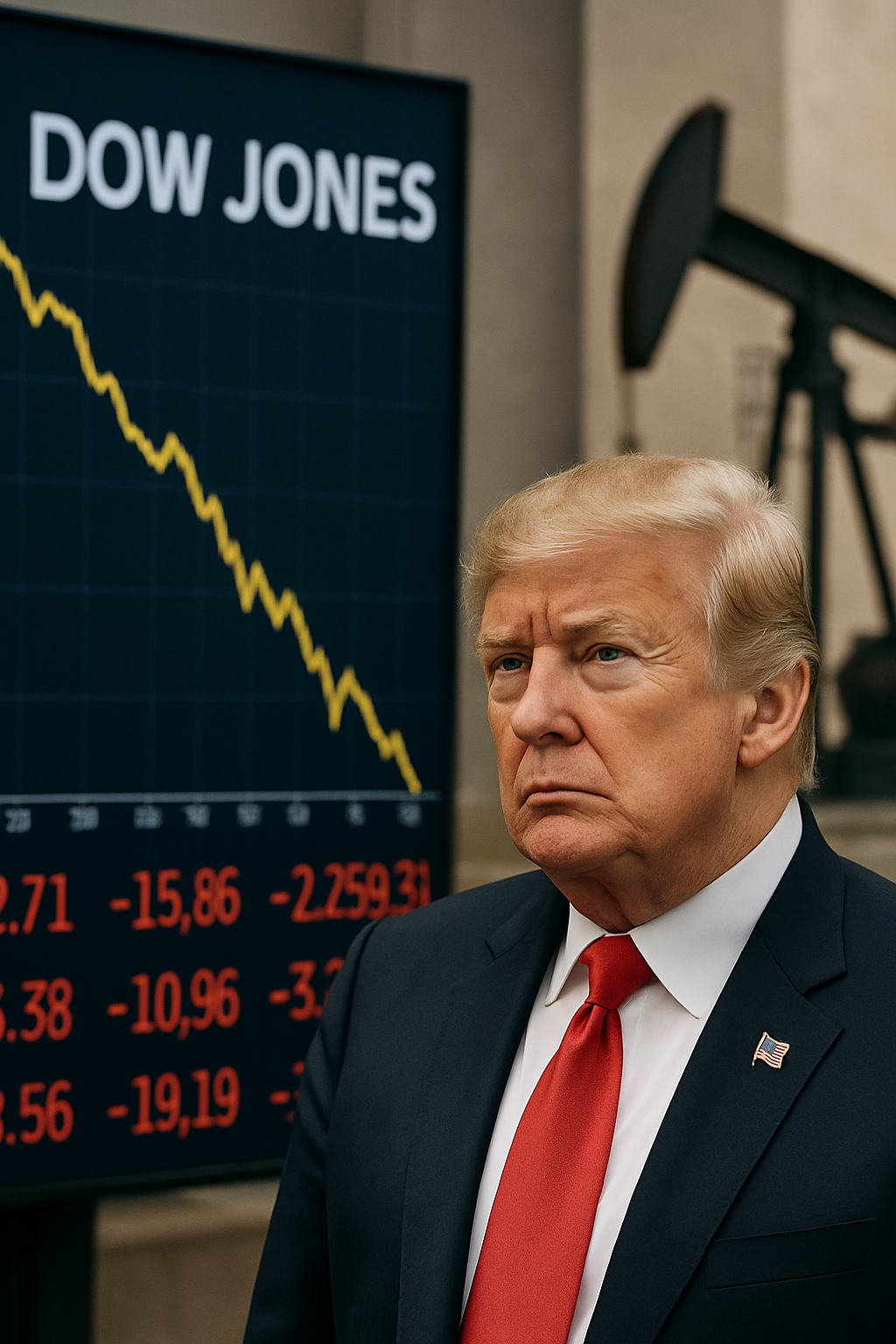 Dow Jones cae tras inesperada baja en empleo; Trump eleva precios del petróleo