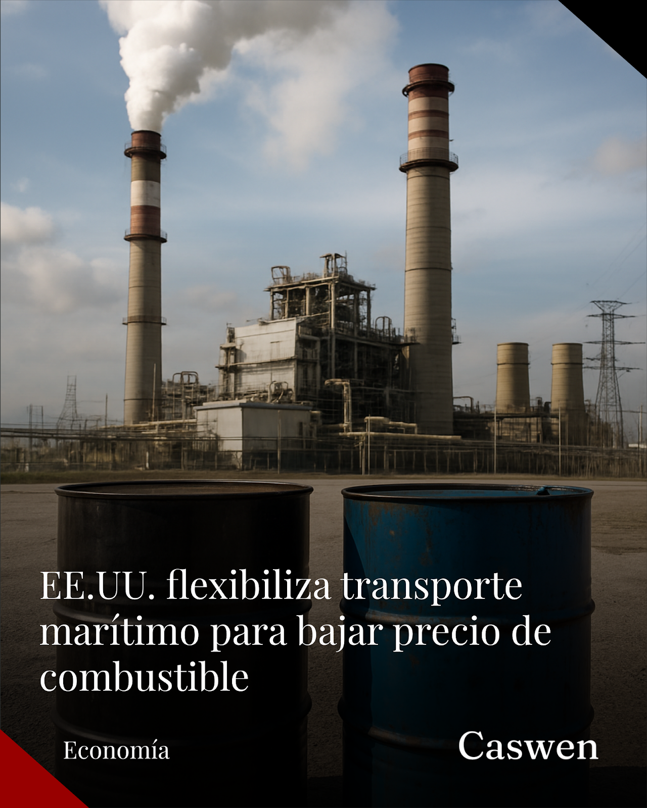 EE.UU. planea flexibilizar transporte marítimo para controlar costos de combustible