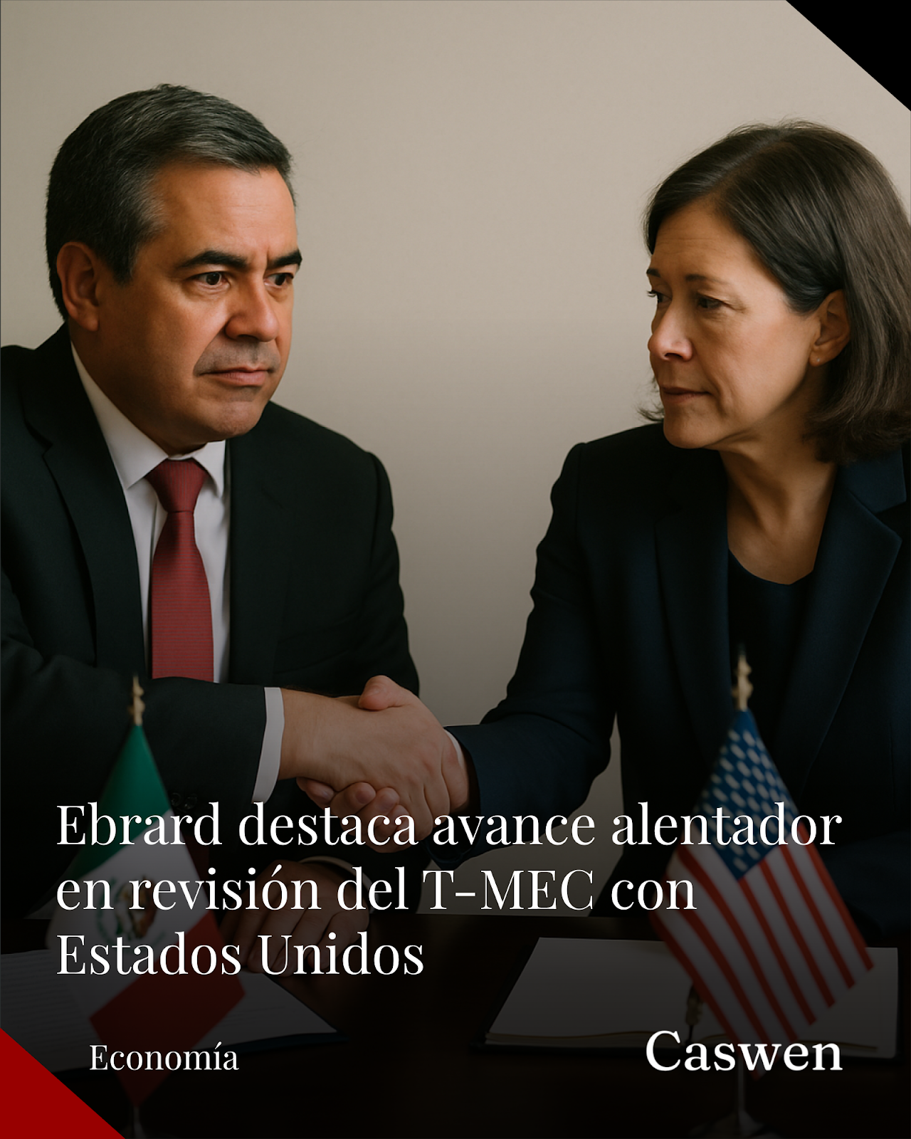 Ebrard califica de alentador inicio de revisión del T-MEC con EU