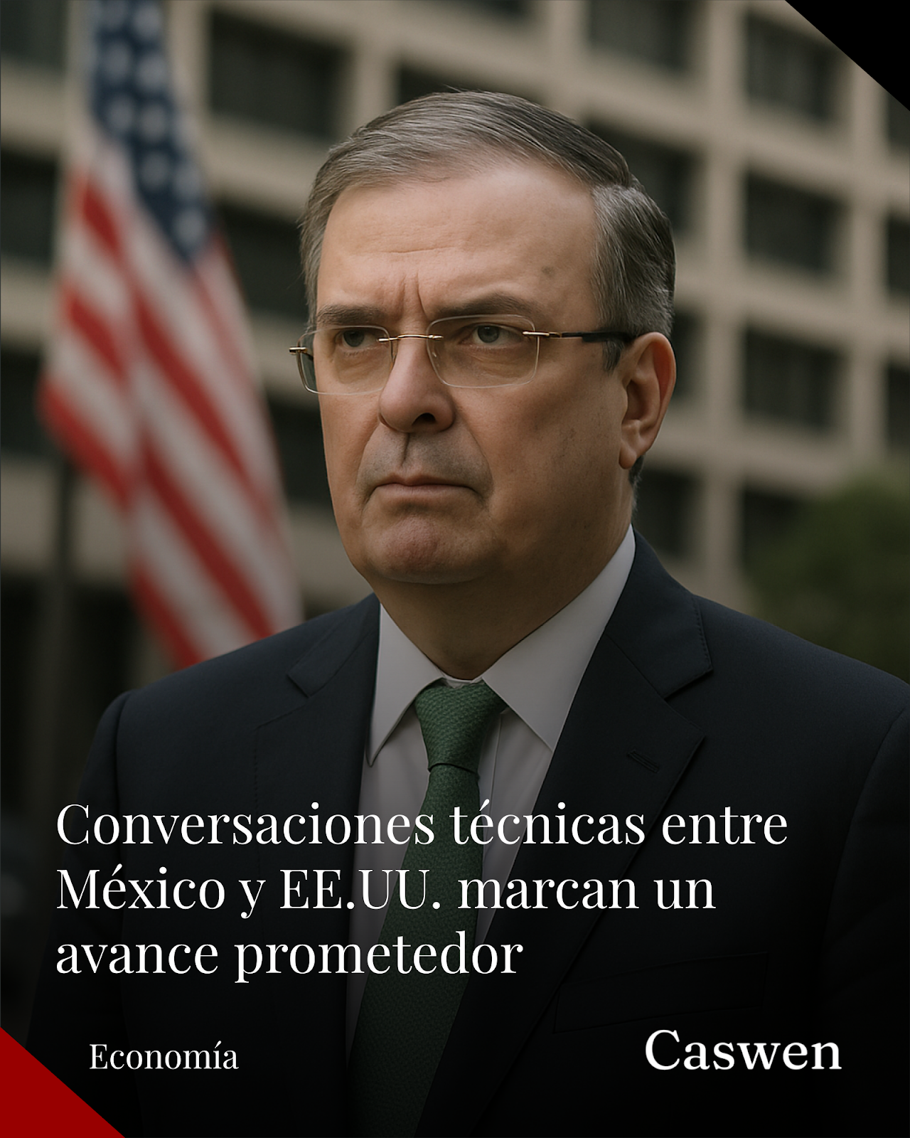 Ebrard considera prometedoras las primeras conversaciones comerciales con EE.UU.