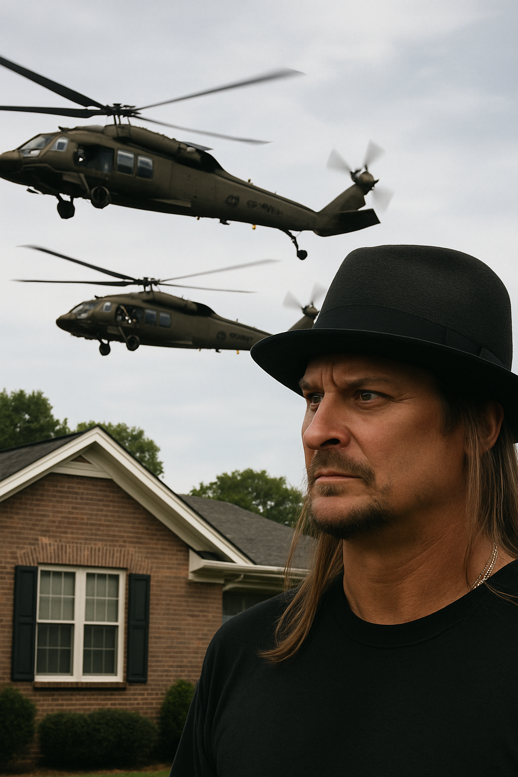 Ejército de EU investiga sobrevuelos de helicópteros en domicilio de Kid Rock