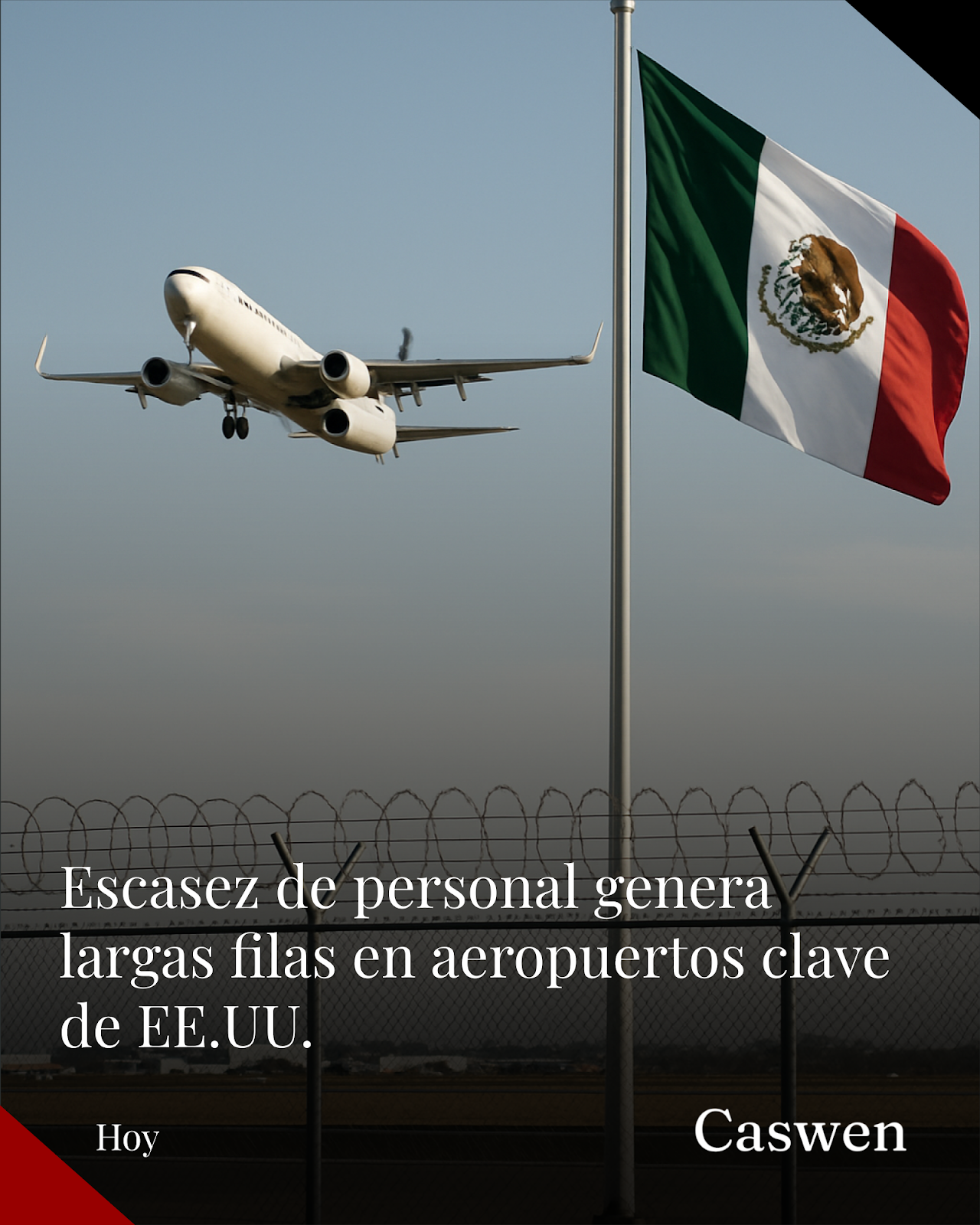 Escasez de personal afecta controles de seguridad en aeropuertos de Atlanta y Houston