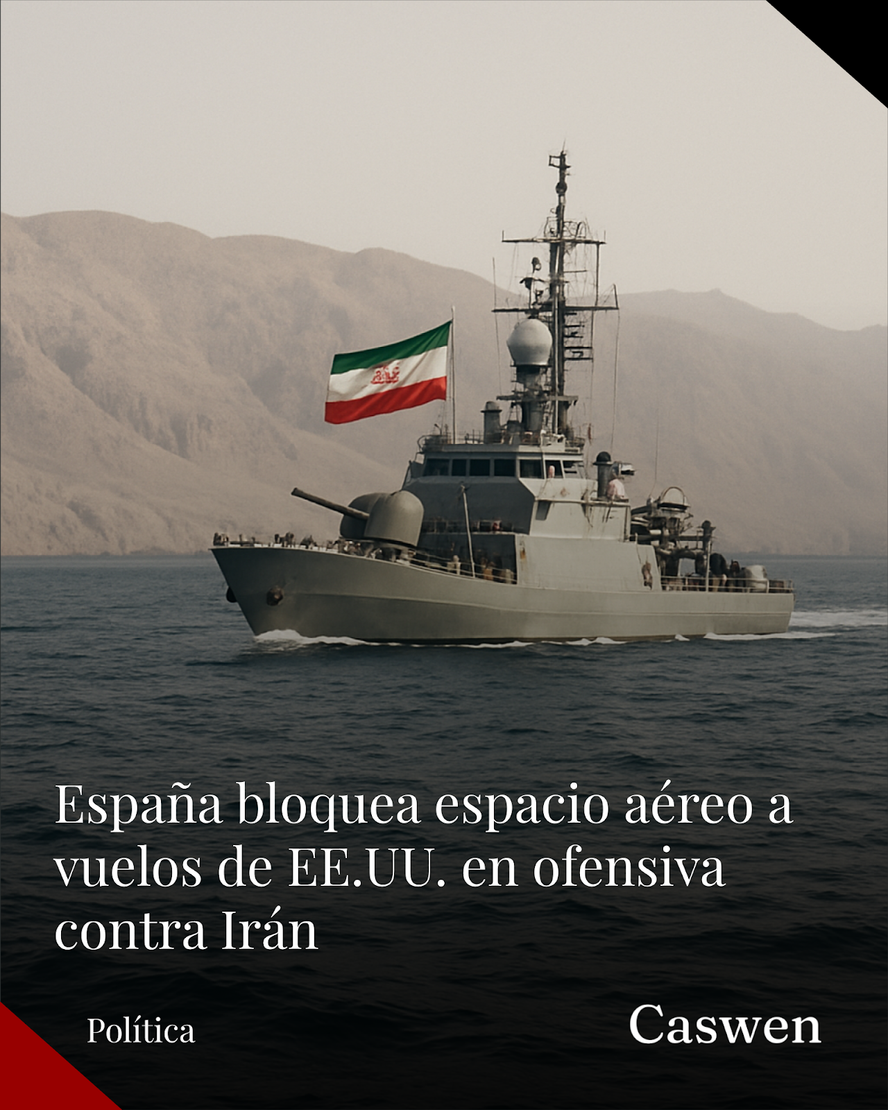 España bloquea vuelos estadounidenses relacionados con ofensiva en Irán