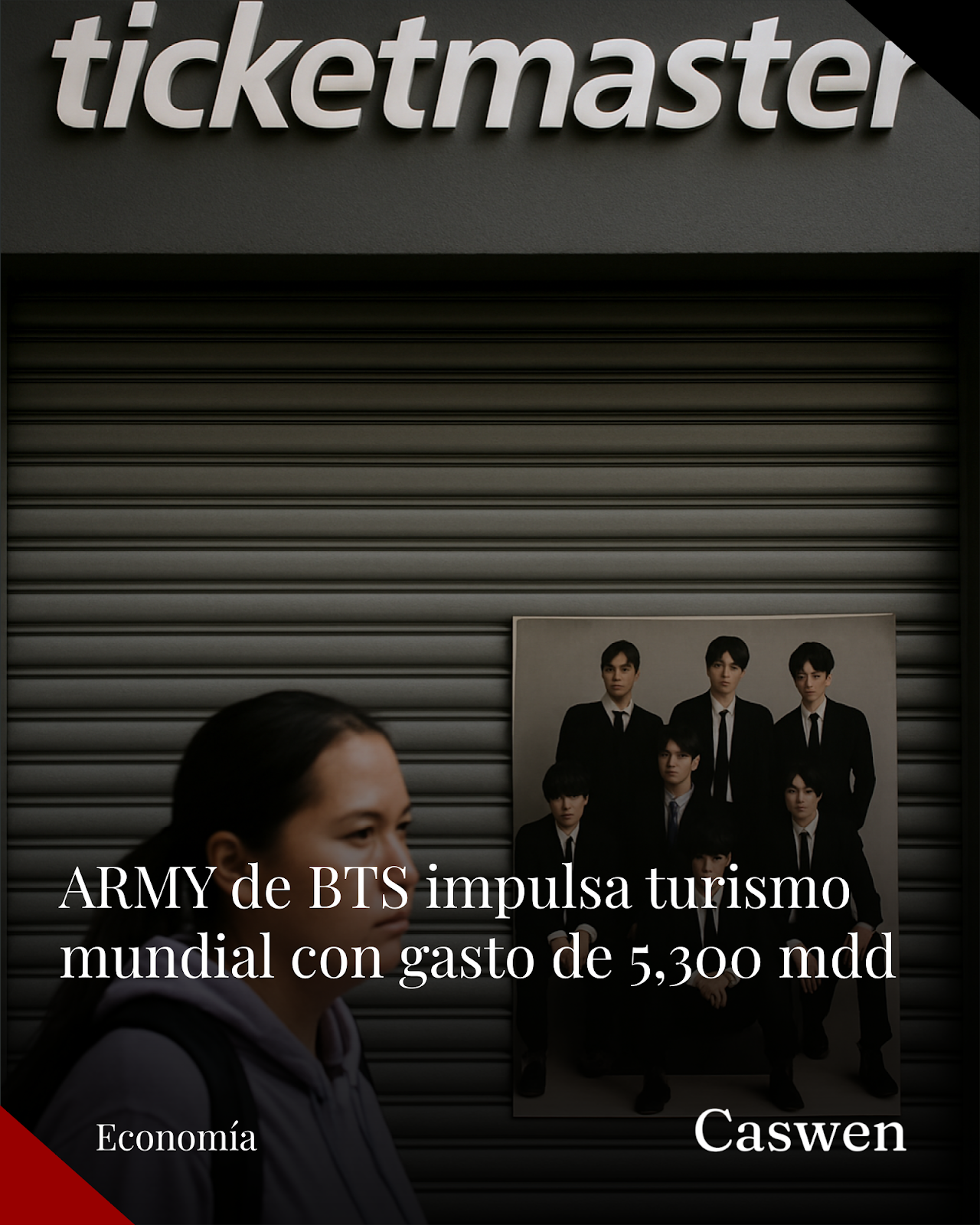 Fanáticos de BTS impulsan turismo global con gasto de 5,300 mdd en gira mundial
