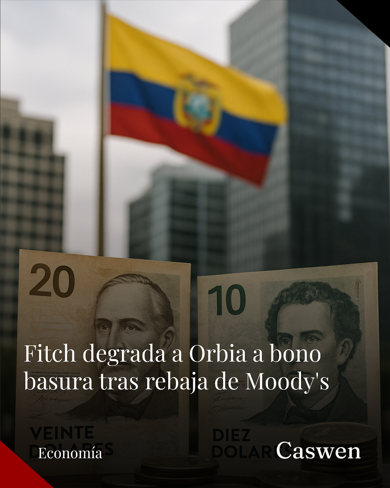 Fitch degrada a Orbia a bono basura tras revisión de Moody’s