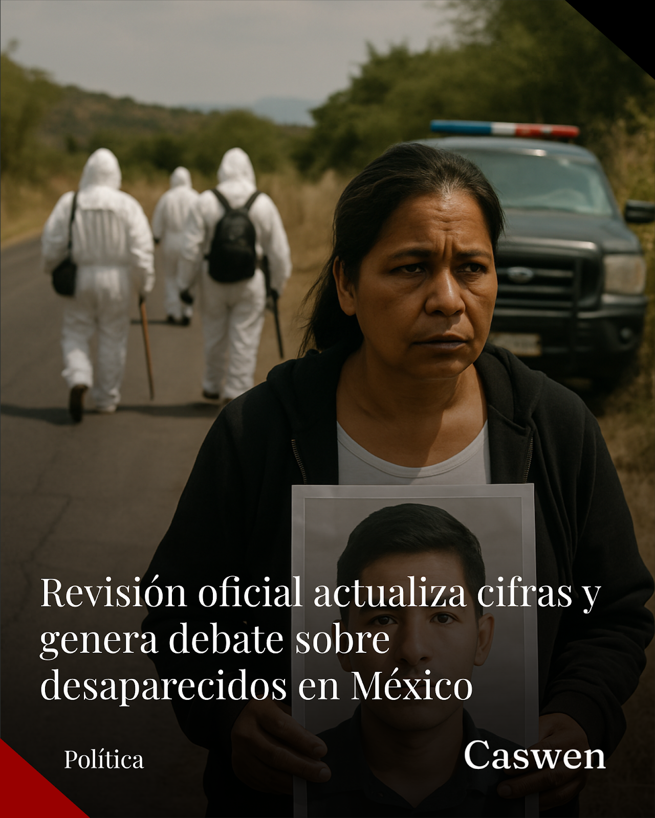 Gobierno mexicano presenta revisión del registro de personas desaparecidas; ONG critican minimización