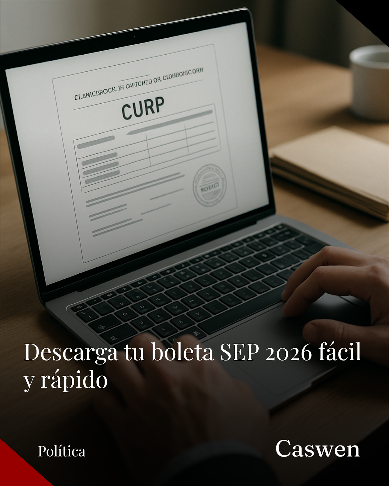 Guía para descargar boletas de calificaciones de la SEP 2026