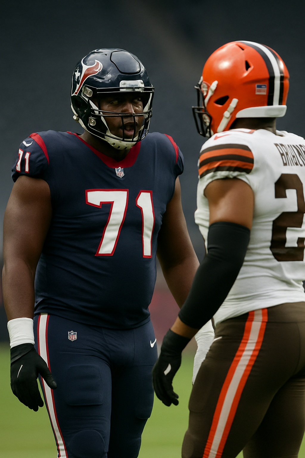 Houston Texans canjean al tackle Tytus Howard a Cleveland Browns