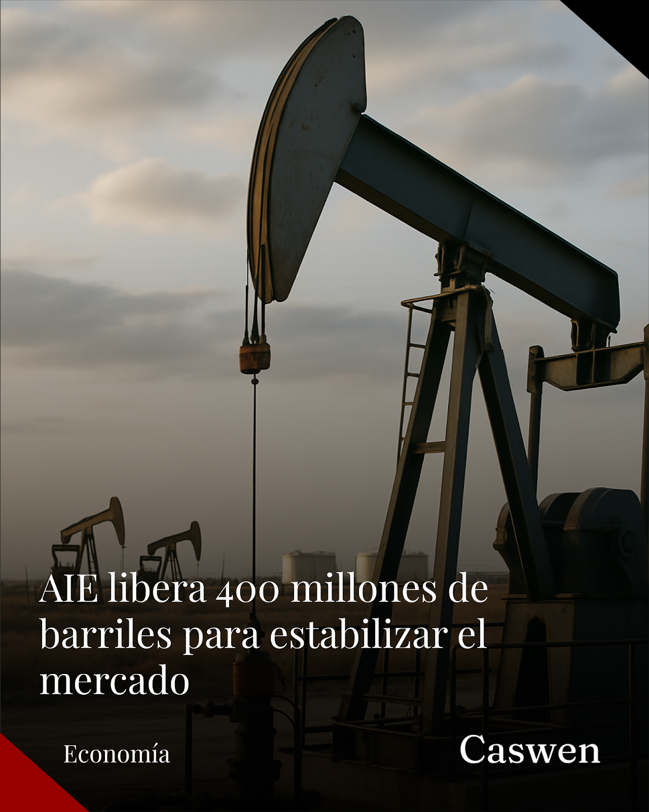 La AIE libera 400 millones de barriles para mitigar crisis energética