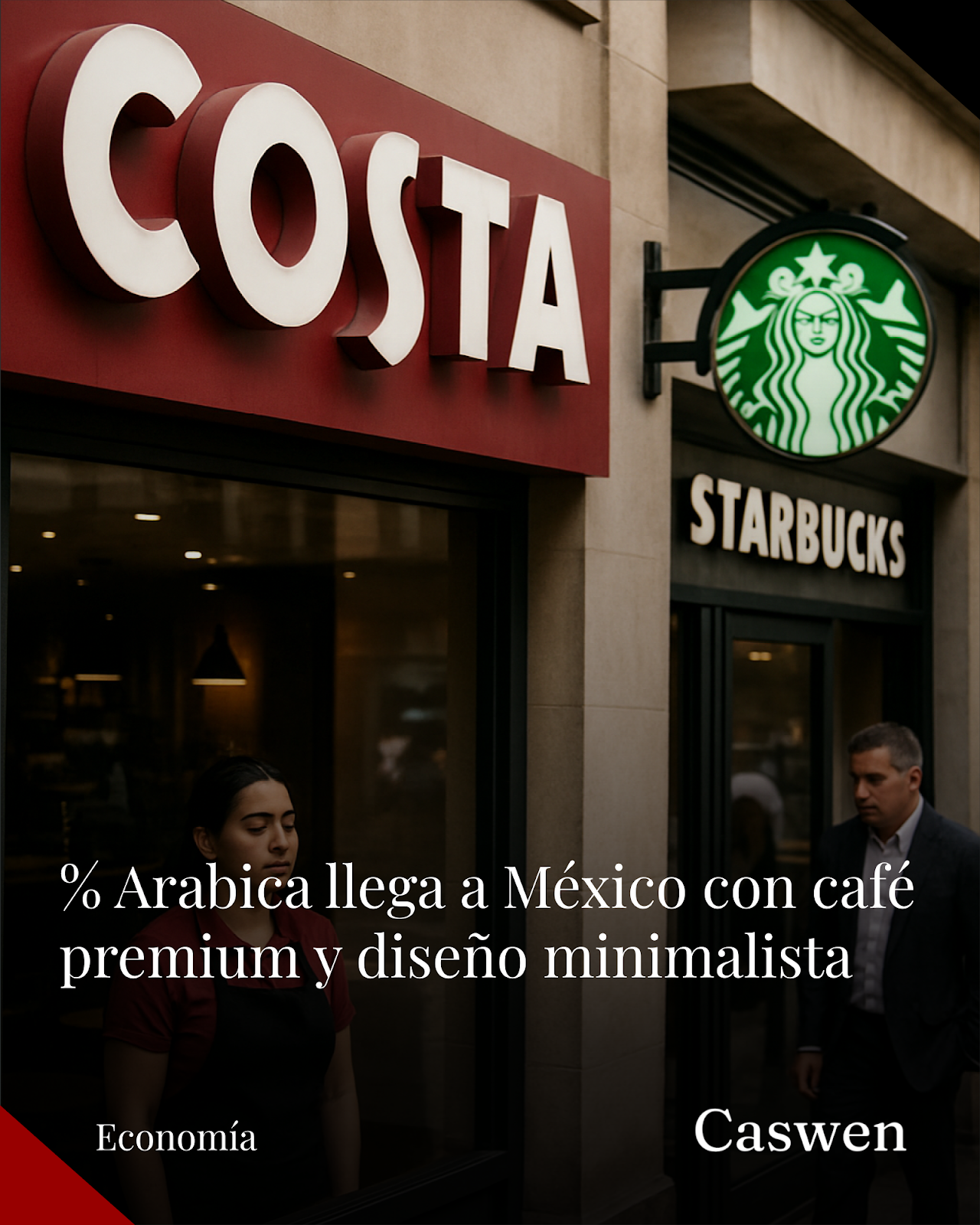 La franquicia japonesa % Arabica llega a México para competir con Starbucks