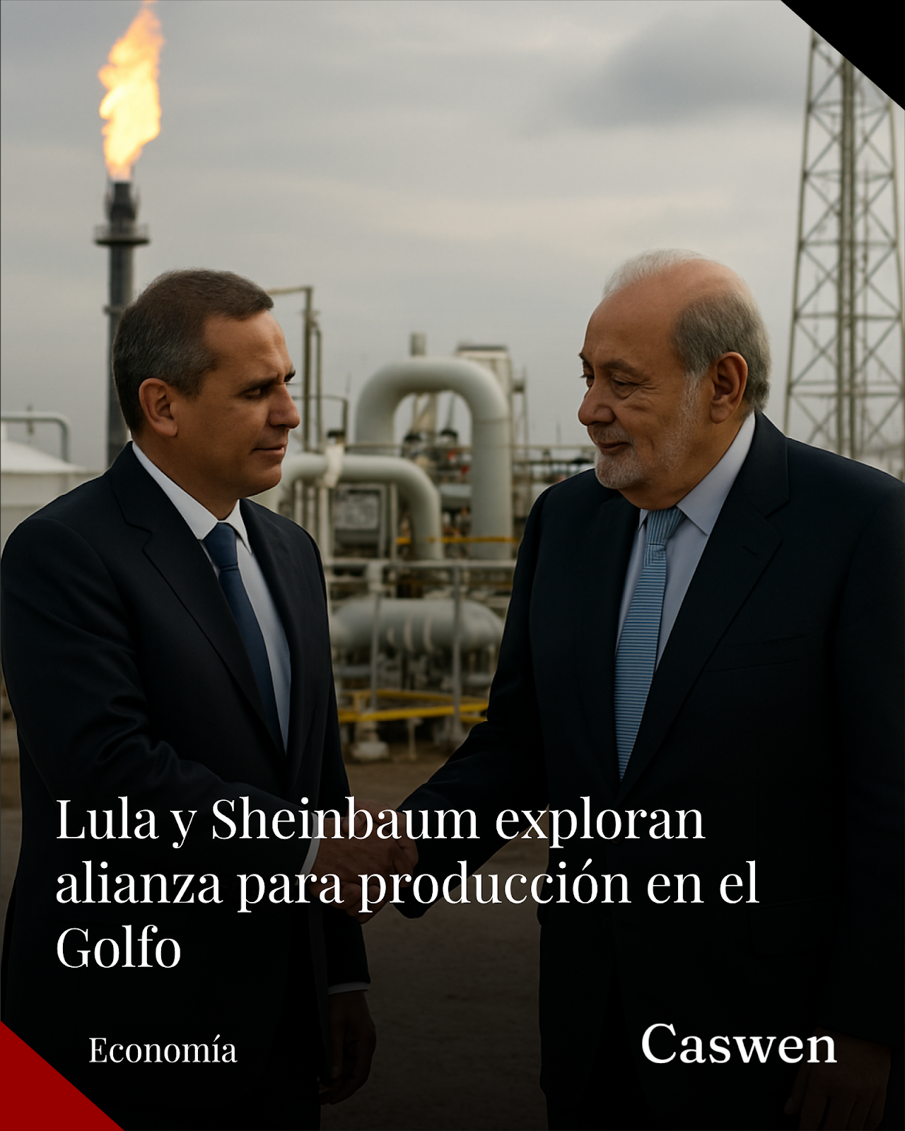 Lula y Sheinbaum exploran alianza entre Petrobras y Pemex para el Golfo