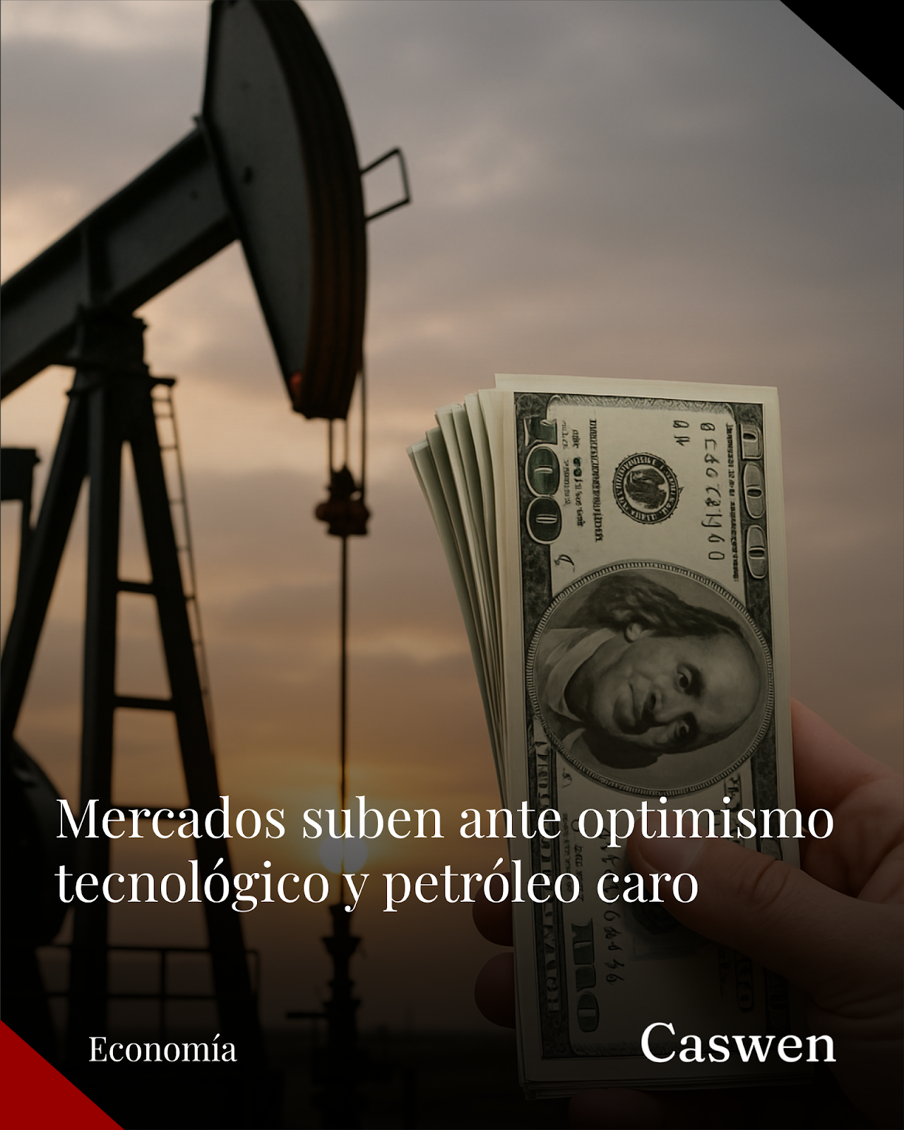 Mercados globales mantienen alza pese a precios del petróleo sobre 100 dólares