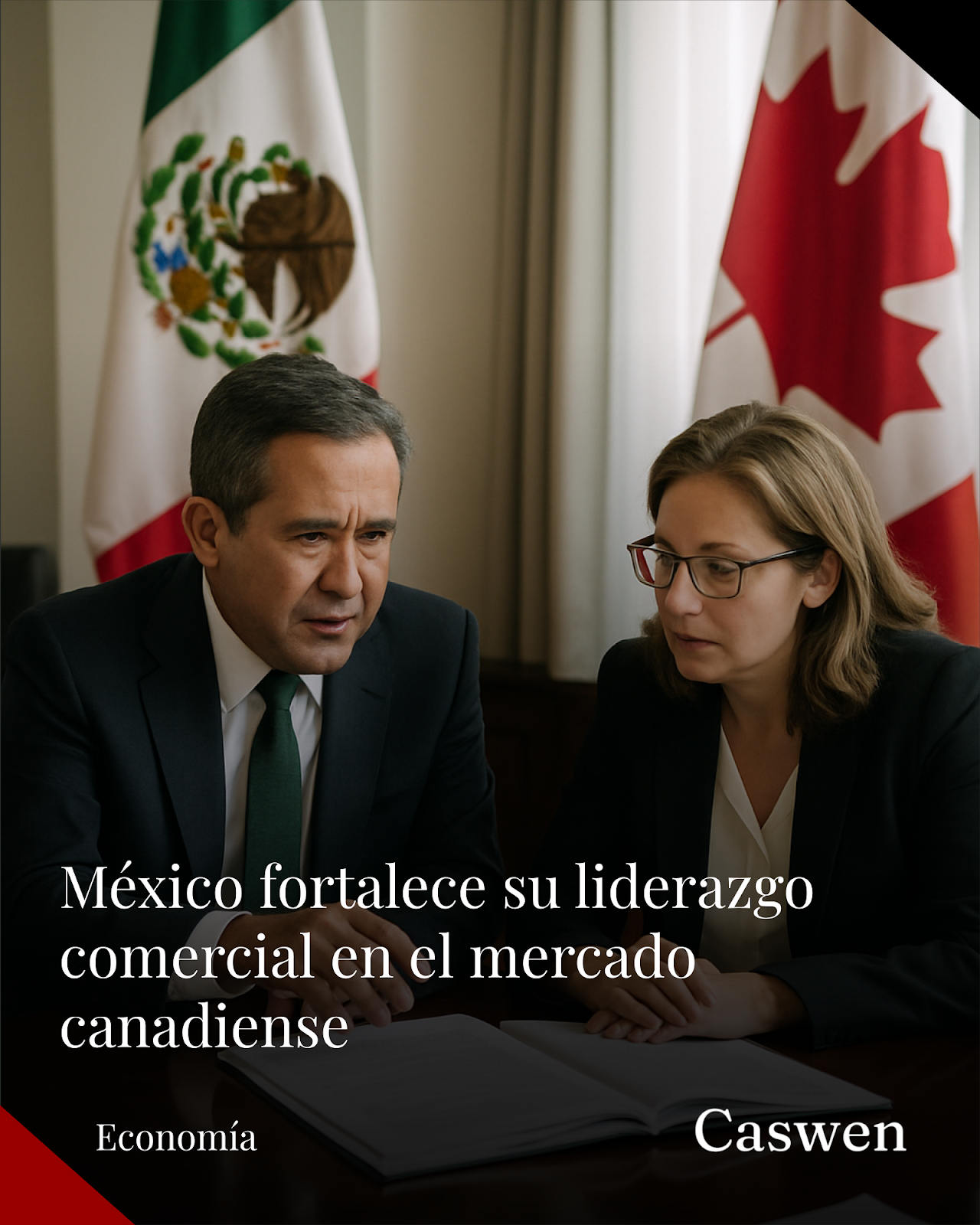 México amplía su ventaja comercial con Canadá tras fortalecer exportaciones