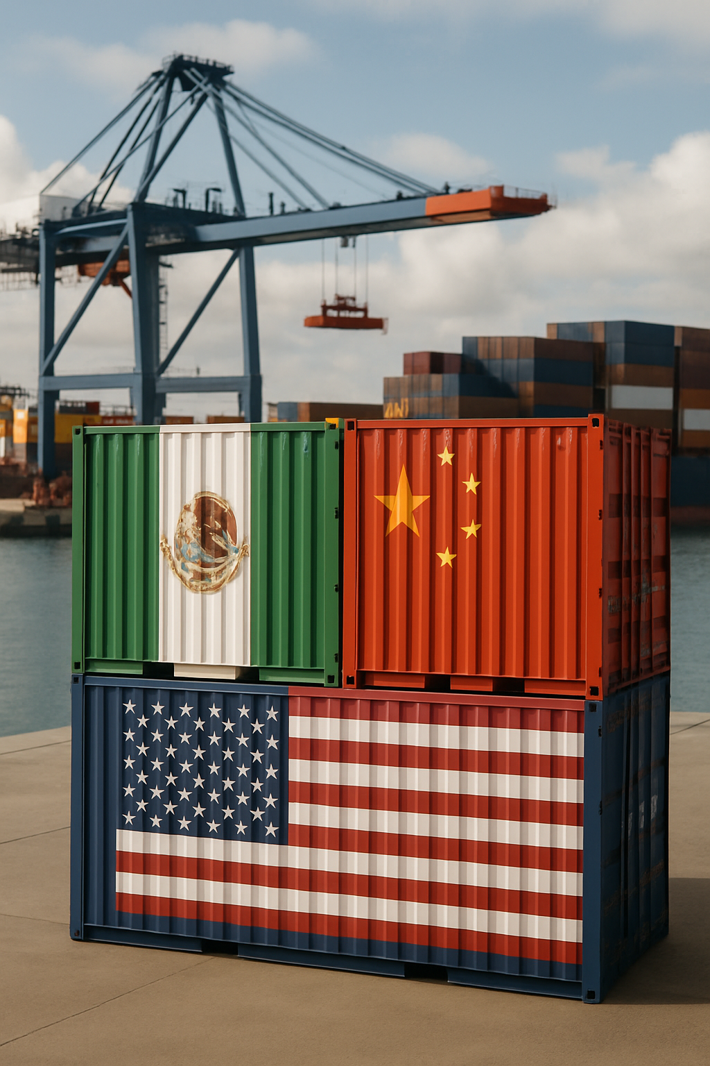 México duplica a China en comercio con Estados Unidos en 2025