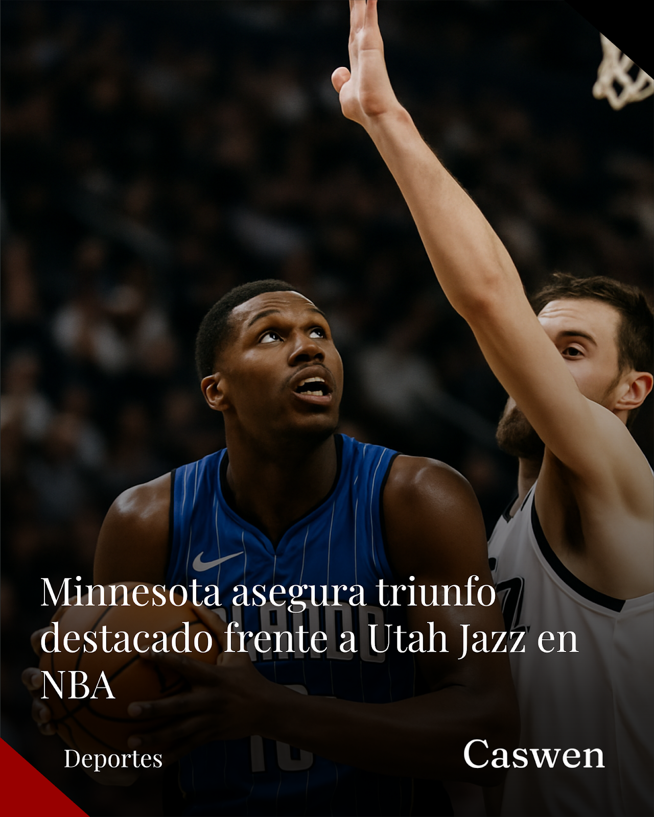 Minnesota logra victoria destacada ante Utah Jazz en la NBA