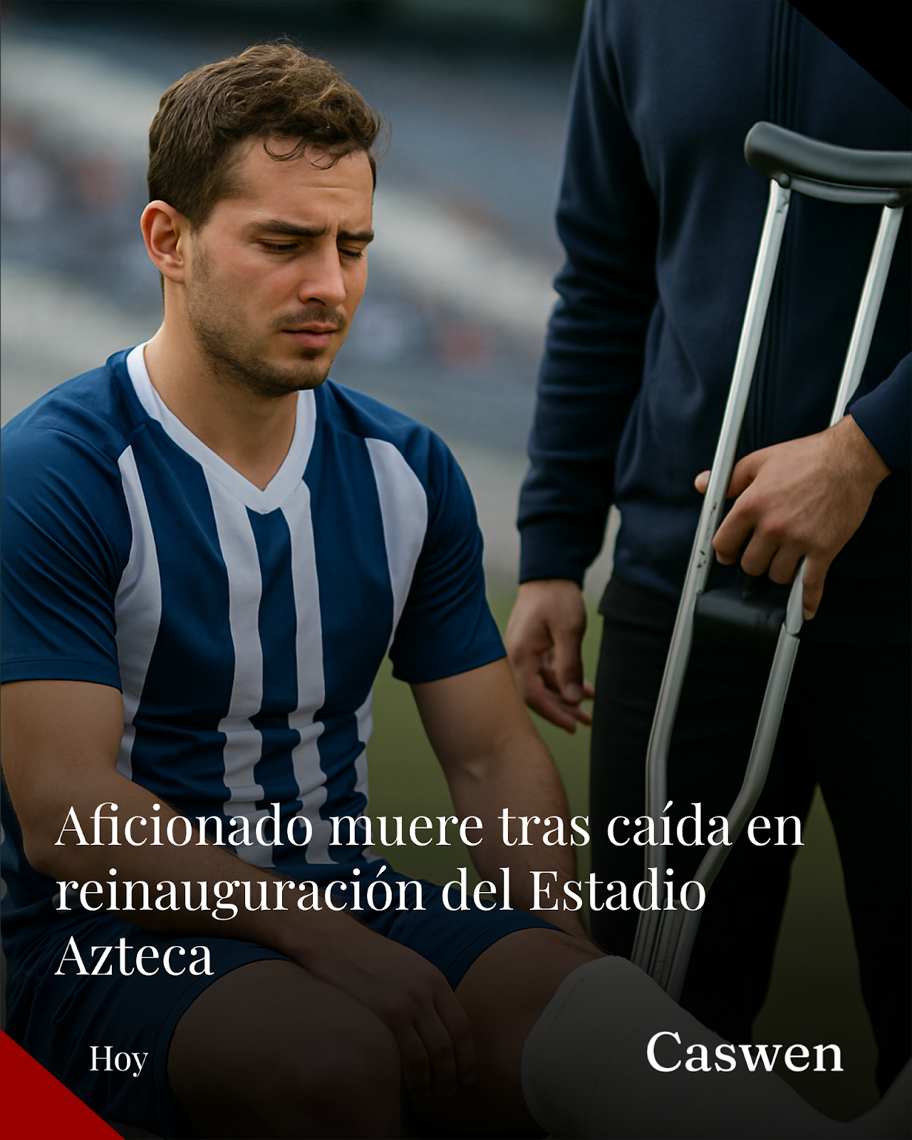 Muere aficionado tras caída en reinauguración del Estadio Azteca en CDMX