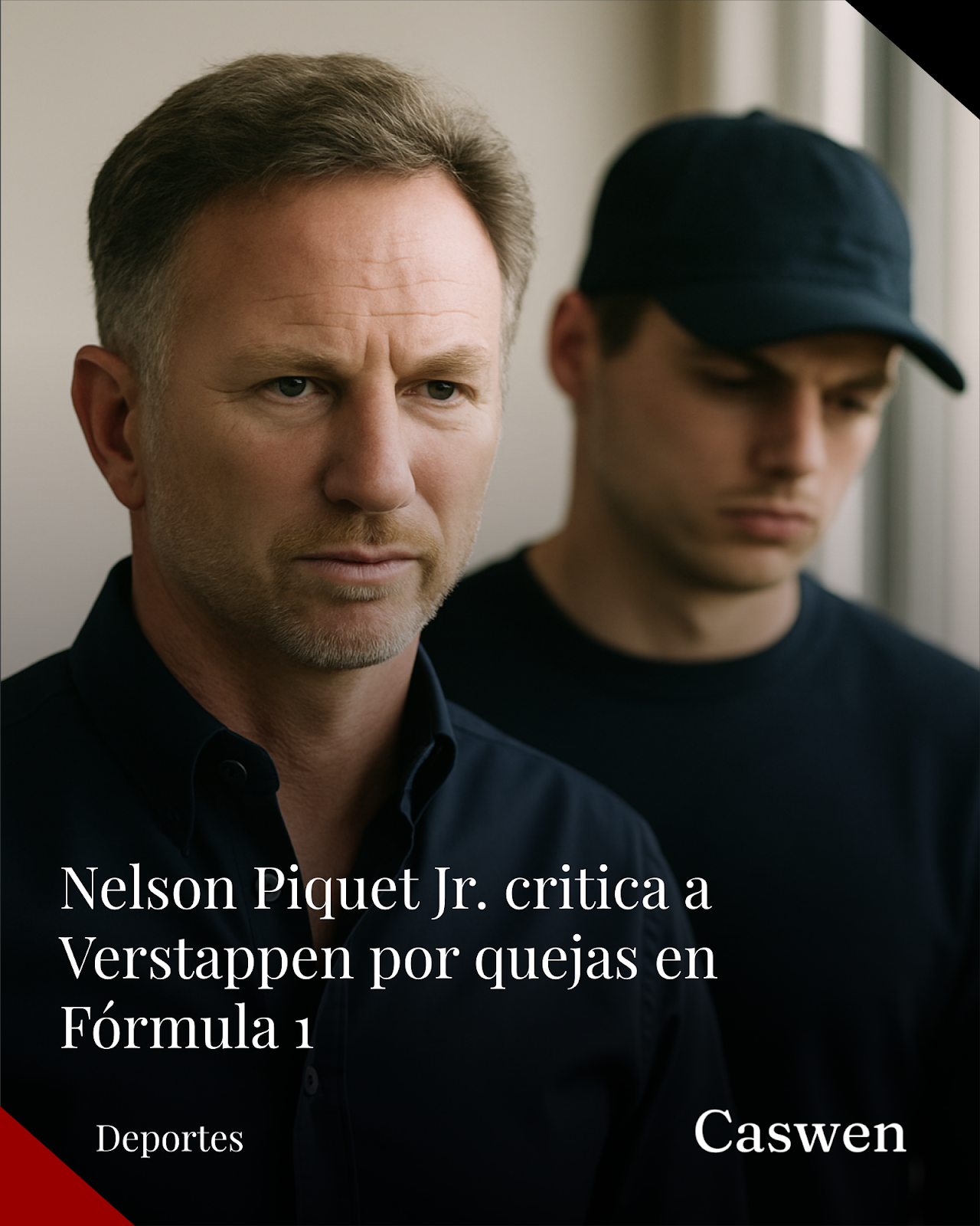 Nelson Piquet Jr. critica a Verstappen por quejas sobre las nuevas reglas de F1