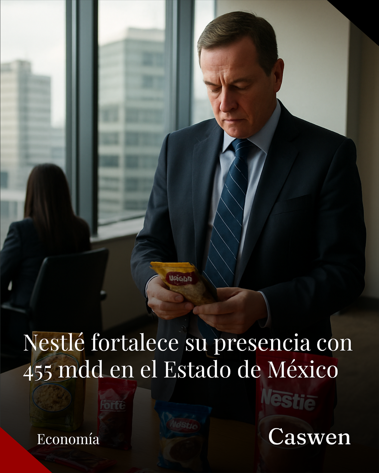 Nestlé invertirá 455 mdd en el Estado de México para fortalecer su planta