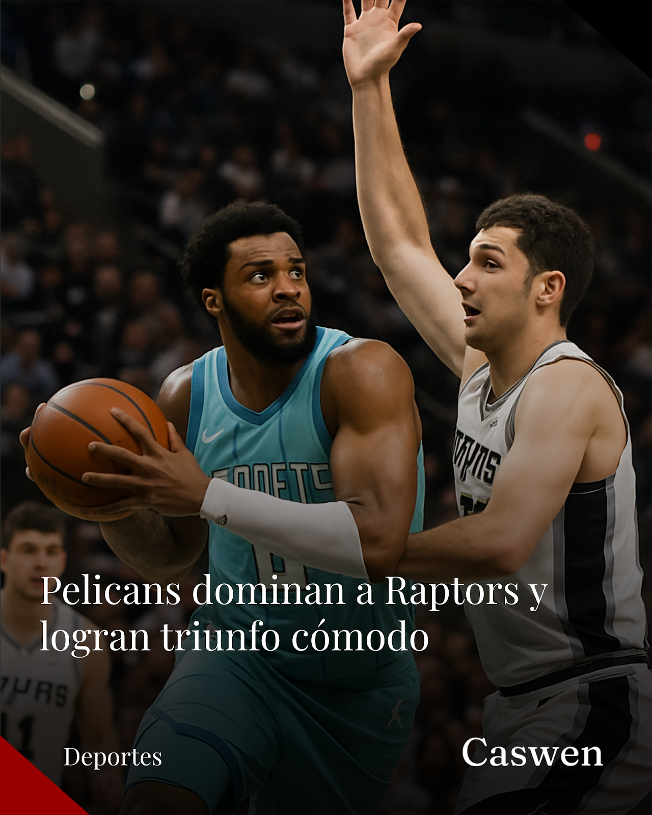 New Orleans Pelicans gana con facilidad a Toronto Raptors en la NBA
