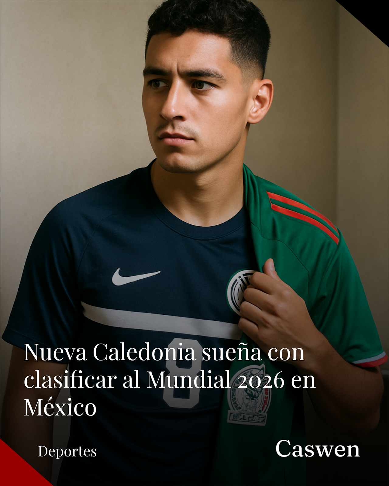 Nueva Caledonia llega a México con ilusión para Repechaje Mundialista