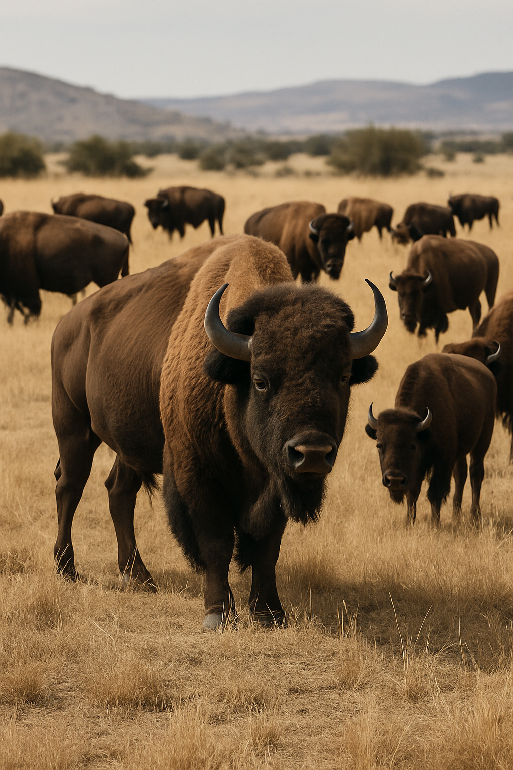 Récord en México: el bisonte americano regresa y su población supera los 500 ejemplares