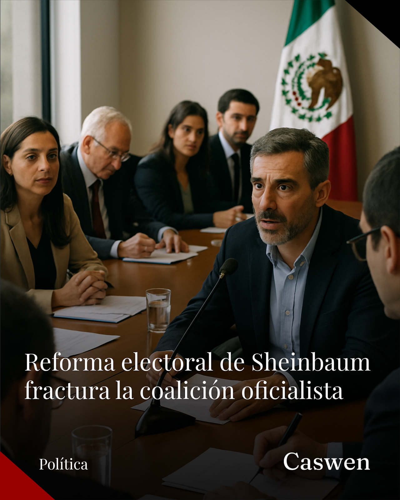 Reforma electoral de Sheinbaum divide a la coalición de la Cuarta Transformación