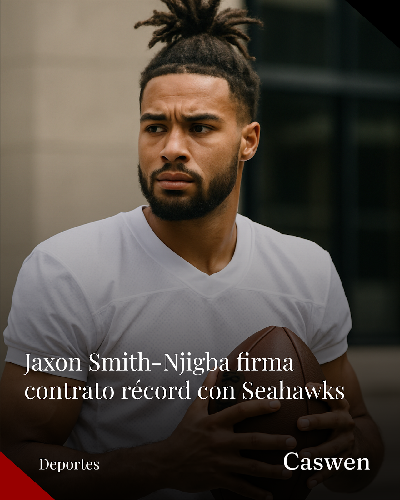 Seahawks firman a Jaxon Smith-Njigba con contrato récord de $168.6 M