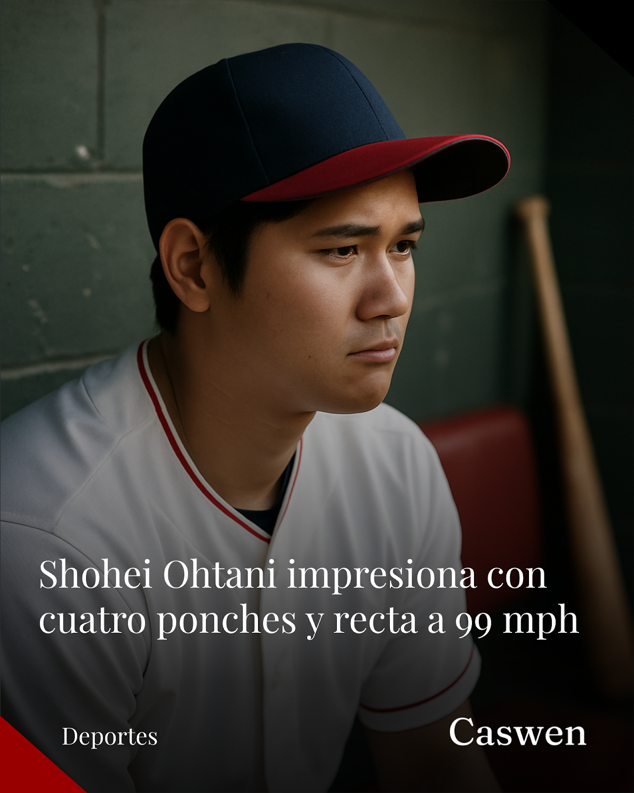 Shohei Ohtani destaca con cuatro ponches y recta a 99 mph en spring training