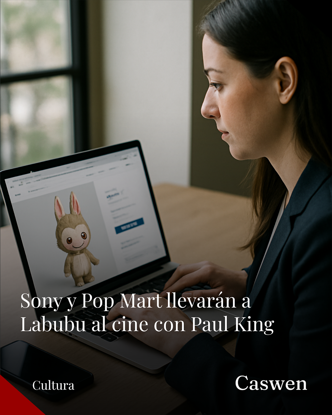 Sony y Pop Mart anuncian película de Labubu con dirección de Paul King