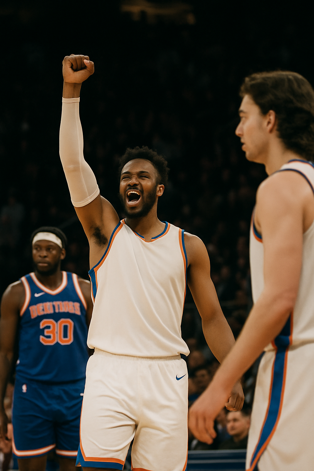 Thunder conquista una emocionante victoria ante Knicks en Madison