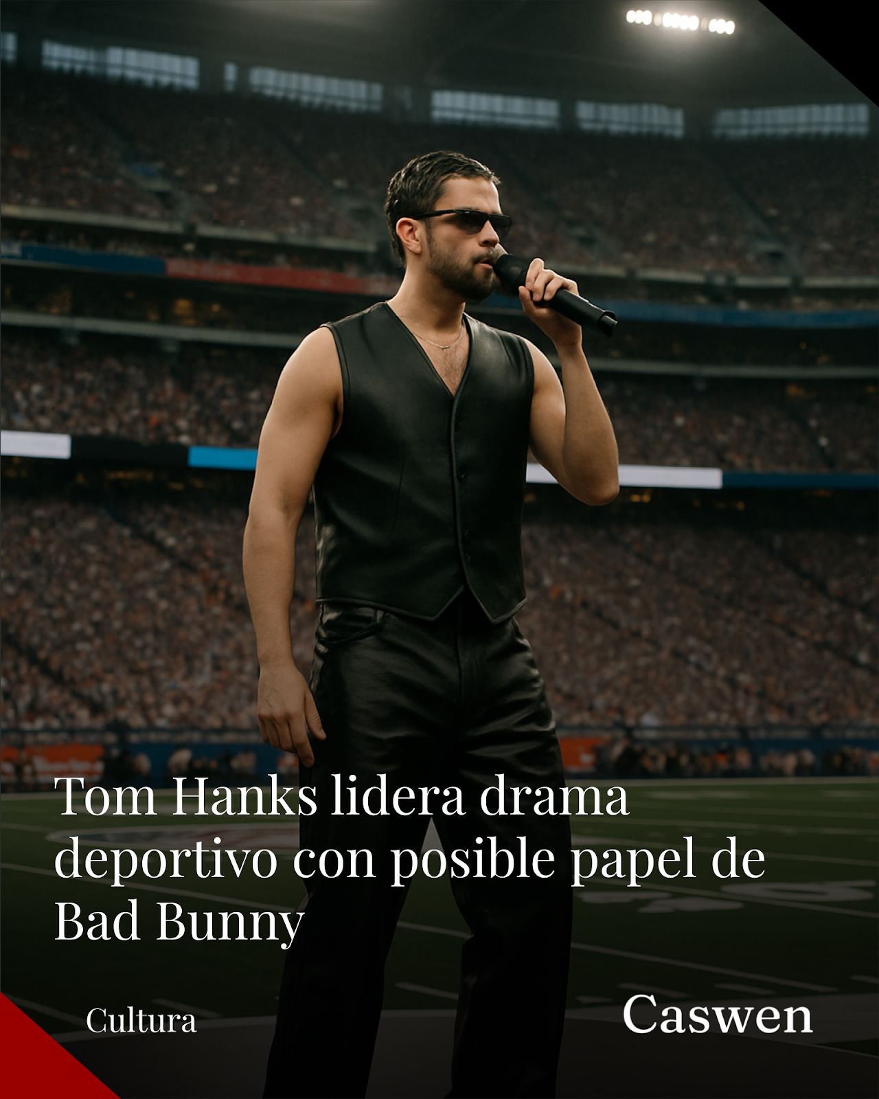 Tom Hanks protagoniza drama deportivo con posible participación de Bad Bunny