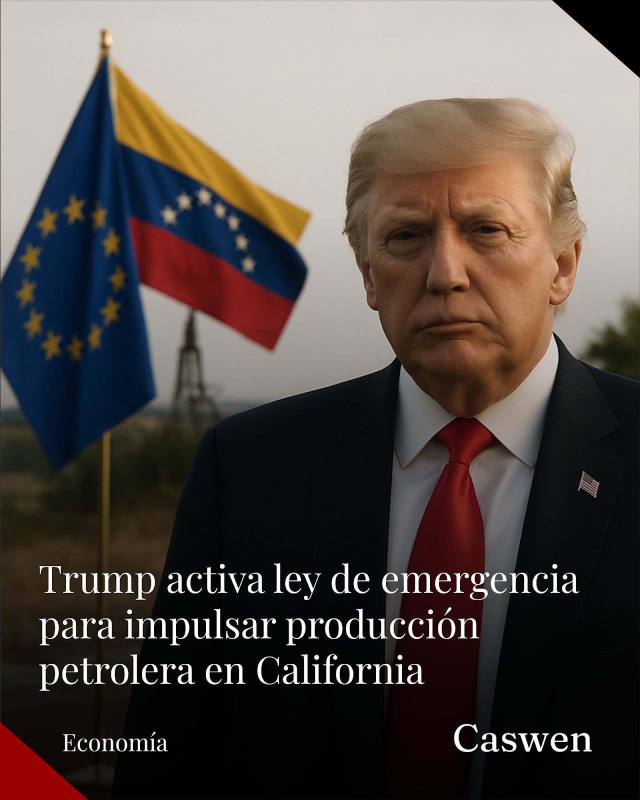 Trump invocará ley de emergencia para fomentar producción de petróleo en California