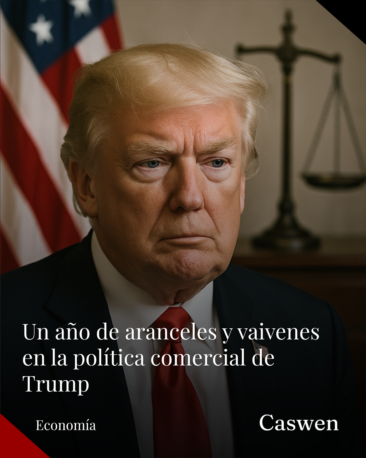 Un año de tensiones por la política arancelaria de Trump en Estados Unidos
