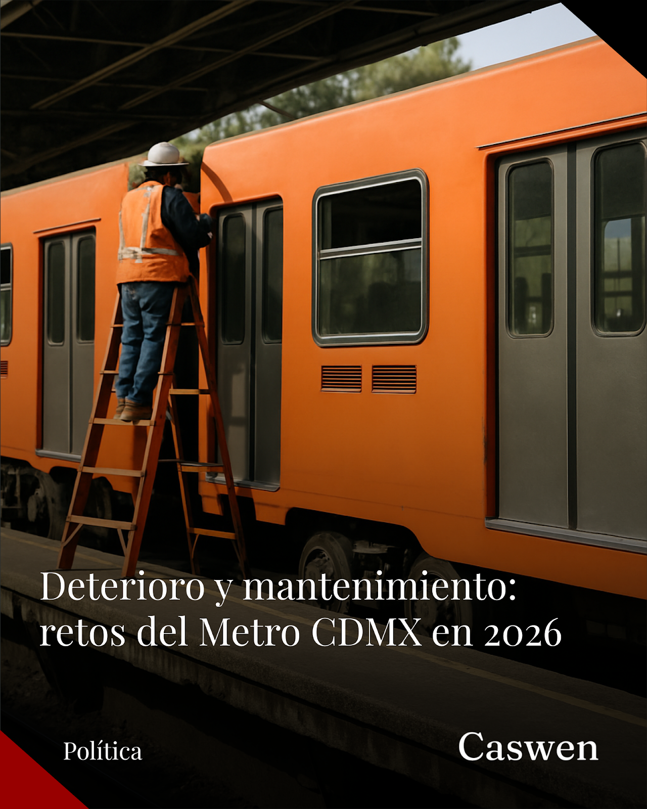 Adrián Rubalcava admite deterioro en Metro CDMX por uso y falta de mantenimiento