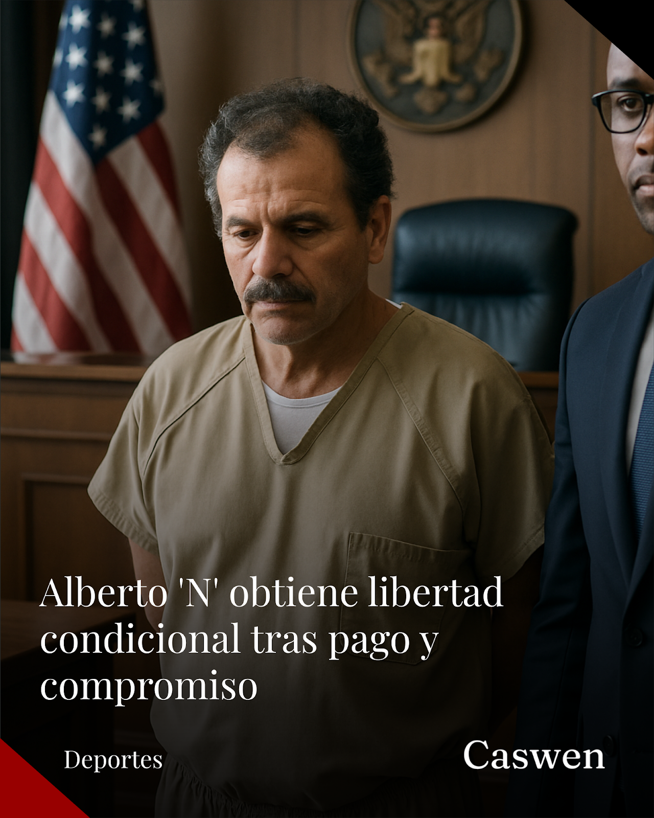 Alberto ‘N’ obtiene libertad condicional tras pagar reparación por violencia familiar