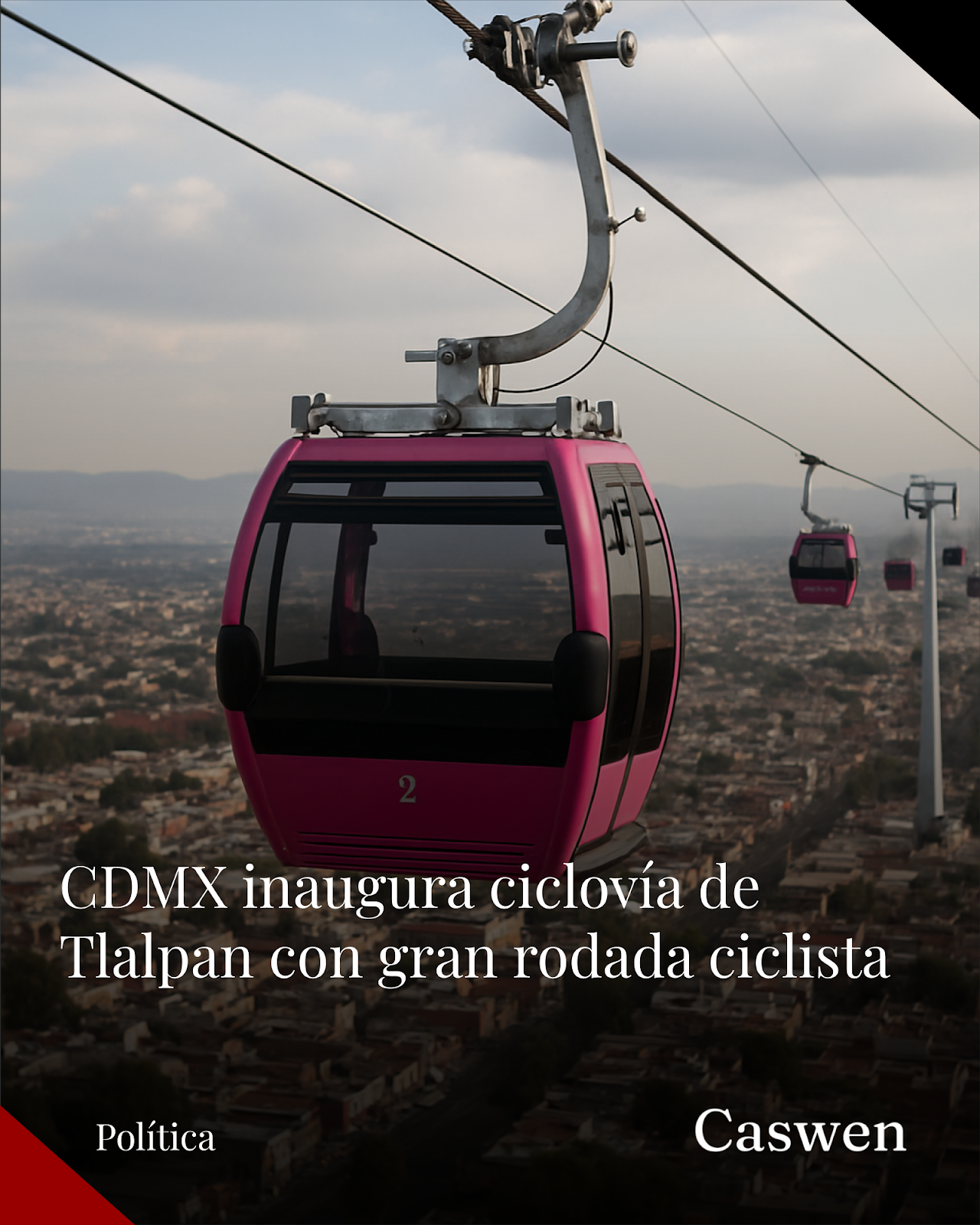 CDMX inaugura ciclovía de Tlalpan con rodada del Zócalo a Periférico Sur