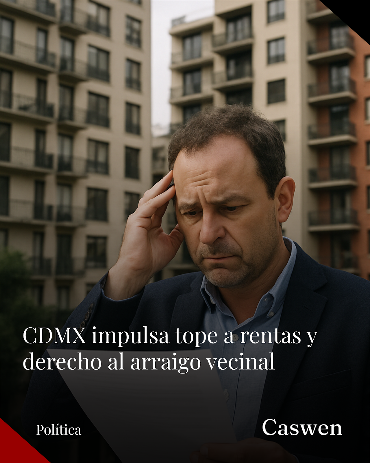 CDMX propone límite a incrementos de renta y reconoce derecho al arraigo