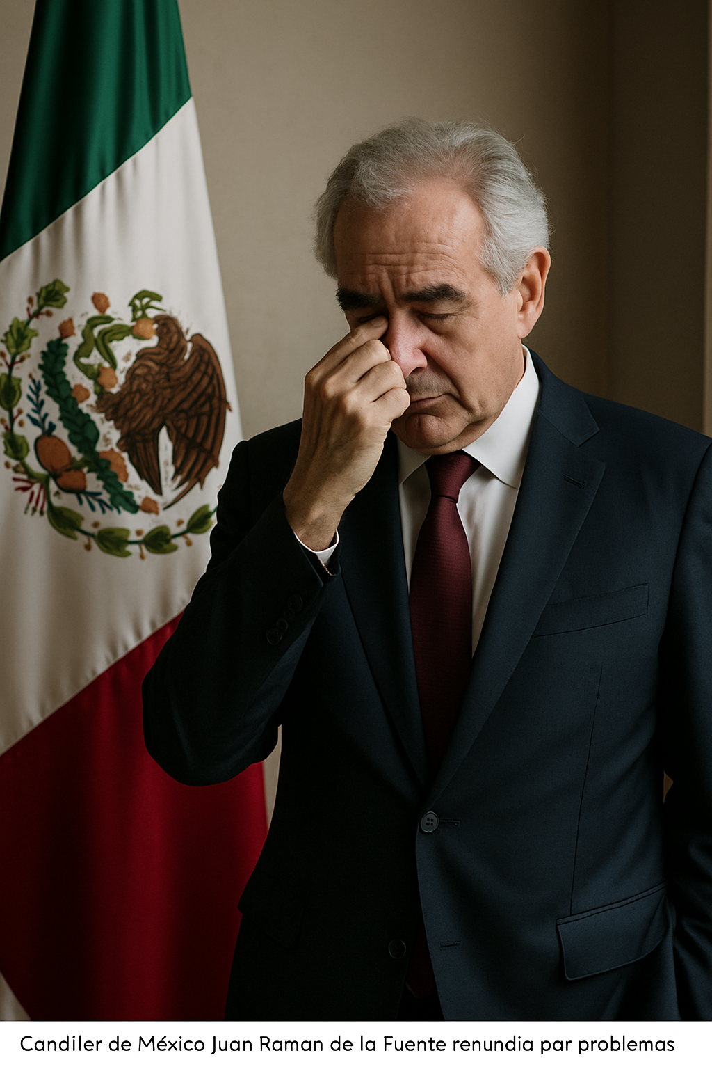 Canciller de México Juan Ramón de la Fuente renuncia por problemas de salud
